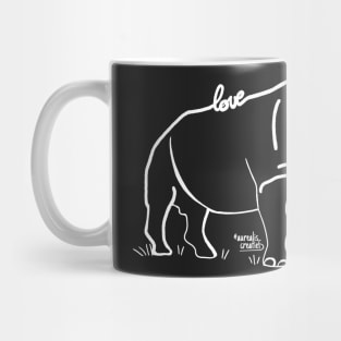 Love animals - Rhino Mug